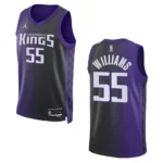 Jason Williams Statement Edition Sacramento Kings 2023-24 Purple Swingman Jersey - 49Native