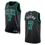 Jaylen Brown Statement Edition Boston Celtics 2022-23 Green Swingman Jersey - 49Native