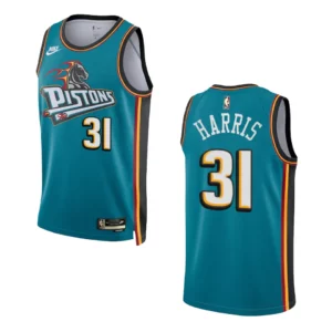 Joe Harris Classic Edition Detroit Pistons 2022-23 Teal Swingman Jersey - 49Native