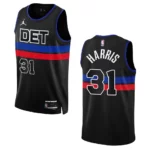 Joe Harris Statement Edition Detroit Pistons 2022-23 Black Swingman Jersey - 49Native