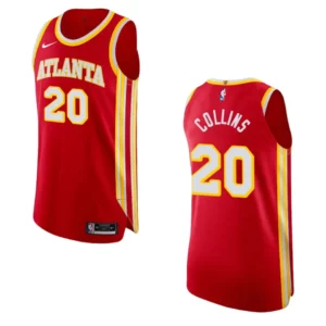 Atlanta Hawks John Collins Icon Jersey Authentic Red - 49Native