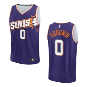 Jordan Goodwin Statement Edition Phoenix Suns 2023-24 Purple Fastbreak Replica Jersey - 49Native
