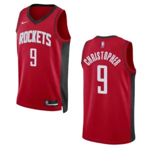 Josh Christopher Icon Edition Houston Rockets 2022-23 Red Swingman Jersey - 49Native