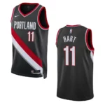 Portland Trail Blazers Josh Hart 2022-23 Icon Edition Black Swingman Jersey - 49Native