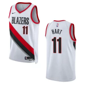 Portland Trail Blazers Josh Hart 2022-23 Association Edition White Swingman Jersey - 49Native