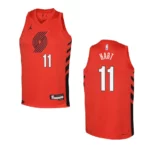 Portland Trail Blazers 2022-23 Statement Edition Youth Josh Hart Red Jersey - 49Native