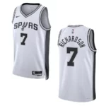 Josh Richardson Association Edition San Antonio Spurs 2022-23 White Swingman Jersey - 49Native