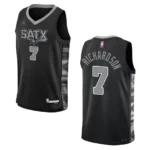 2022-23 San Antonio Spurs Youth Statement Edition Josh Richardson Black Jersey - 49Native
