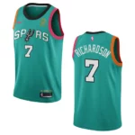 San Antonio Spurs Josh Richardson Teal City Edition 2022-23 Swingman Jersey - 49Native