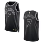 San Antonio Spurs 2022-23 Classic Edition Josh Richardson Black Jersey 50th Season - 49Native
