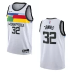 Karl-Anthony Towns City Edition Minnesota Timberwolves 2022-23 White Swingman Jersey - 49Native