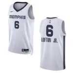 Memphis Grizzlies Kenneth Lofton Jr. 2022-23 Association Edition White Swingman Jersey - 49Native