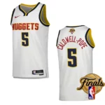 Kentavious Caldwell-Pope White 2023 NBA Finals Denver Nuggets Association Edition Jersey - 49Native