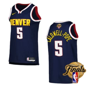 Kentavious Caldwell-Pope Navy 2023 NBA Finals Denver Nuggets Icon Edition Jersey - 49Native