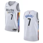 Brooklyn Nets Kevin Durant 2022-23 City Edition White Swingman Jersey - 49Native