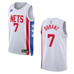 Brooklyn Nets Kevin Durant White Swingman 2022-23 Classic Edition Jersey - 49Native