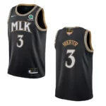 Kevin Huerter Hawks 2021 NBA Playoffs Bound Jersey Black - 49Native