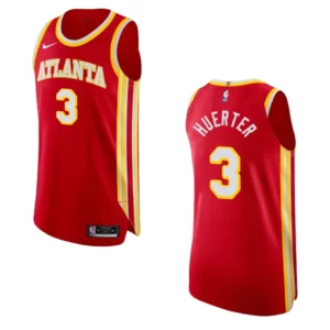 Atlanta Hawks Kevin Huerter Icon Jersey Authentic Red - 49Native