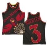 Hawks Kevin Huerter Big Face 2.0 Swingman Jersey Black - 49Native
