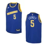 2022-23 Golden State Warriors Youth Classic Edition Kevon Looney Blue Jersey - 49Native