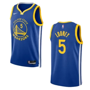Golden State Warriors Kevon Looney 2022-23 Icon Edition Royal Swingman Jersey - 49Native