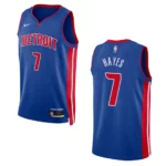 Detroit Pistons Killian Hayes 2022-23 Icon Edition Royal Swingman Jersey - 49Native