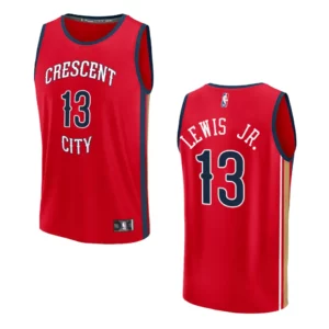 Kira Lewis Jr. Statement Edition New Orleans Pelicans 2023-24 Red Fastbreak Replica Jersey - 49Native