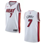 Miami Heat Kyle Lowry 2022-23 Association Edition White Swingman Jersey - 49Native