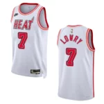 Miami Heat 2022-23 Classic Edition Kyle Lowry White Jersey 35th Anniversary - 49Native