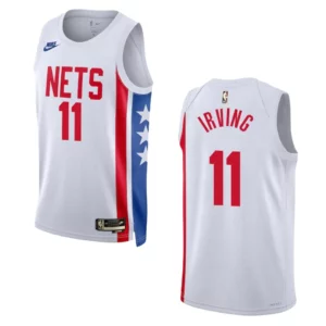 Brooklyn Nets Kyrie Irving White Swingman 2022-23 Classic Edition Jersey - 49Native