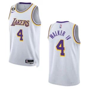 Lonnie Walker IV Association Edition Los Angeles Lakers 2022-23 White Swingman Jersey - 49Native