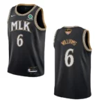 Lou Williams Hawks 2021 NBA Playoffs Bound Jersey Black - 49Native