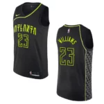 Atlanta Hawks Lou Williams City Edition Jersey Swingman Black - 49Native