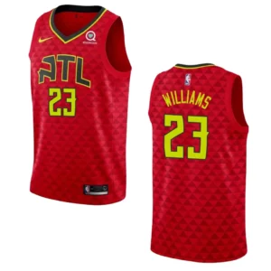 Atlanta Hawks Lou Williams Statement Jersey Swingman Red - 49Native