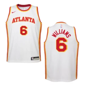 Hawks Lou Williams Association Edition Swingman Jersey White - 49Native