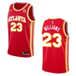 Hawks Lou Williams Icon Edition Swingman Jersey Red - 49Native