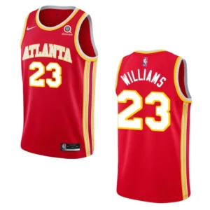 Hawks Lou Williams Icon Edition Swingman Jersey Red - 49Native