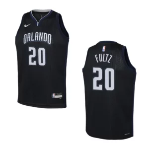 Youth Orlando Magic 2022-23 City Edition Markelle Fultz Black Jersey - 49Native