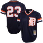 Kirk Gibson Detroit Tigers Mitchell & Ness 1984 Cooperstown Collection Mesh Batting Practice Jersey - Navy - 49Native