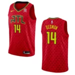 Hawks #14 Dewayne Dedmon Statement Jersey - Red - 49Native
