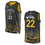 Warriors 2022-23 City Edition Andrew Wiggins Black Jersey Swingman - 49Native