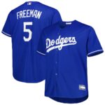 Freddie Freeman Los Angeles Dodgers Big & Tall Replica Player Jersey - Royal - 49Native