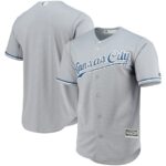 Kansas City Royals Majestic Team Official Jersey - Gray - 49Native