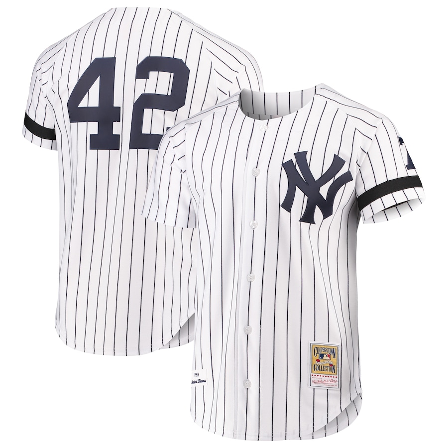 Mariano Rivera New York Yankees Mitchell & Ness Jersey - White ...