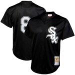 Bo Jackson Chicago White Sox Mitchell & Ness Cooperstown Collection Big & Tall Mesh Batting Practice Jersey - Black - 49Native