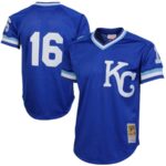 Bo Jackson Kansas City Royals Mitchell & Ness 1989 Cooperstown Collection Batting Mesh Practice Jersey - Royal - 49Native