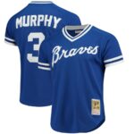 Dale Murphy Atlanta Braves Mitchell & Ness Cooperstown Mesh Batting Practice Jersey - Royal - 49Native