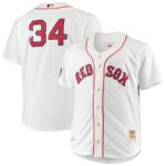 David Ortiz Boston Red Sox Mitchell & Ness Big & Tall Home Player Jersey - White - 49Native