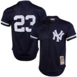 Don Mattingly New York Yankees Mitchell & Ness 1995 Cooperstown Collection Mesh Batting Practice Jersey - Navy - 49Native