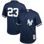 Don Mattingly New York Yankees Mitchell & Ness Cooperstown Collection Big & Tall Mesh Batting Practice Jersey - Navy - 49Native